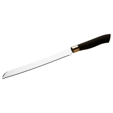 11 Piece Black and  Gold Knife Set with Block | Corisco